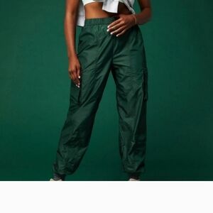 Fabletics Dark Green Track Pants
